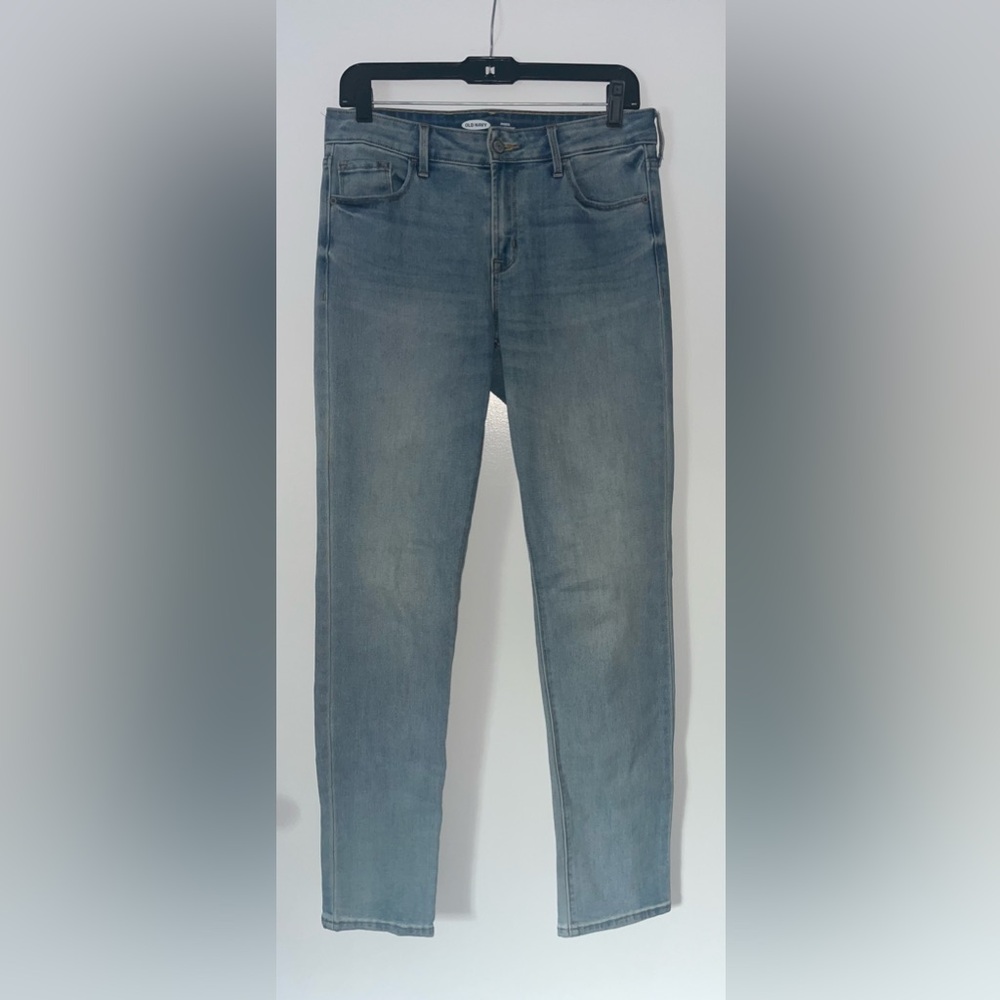 Old Navy Blue Power Slim Straight Jeans